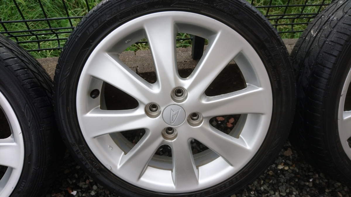ダイハツ/ムーヴ/L175純正ホイル/16インチ/タイヤサイズ165/50R16の 
