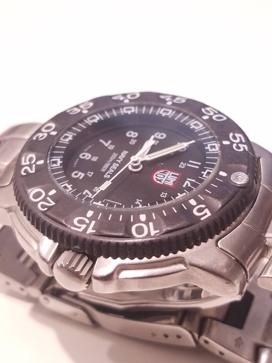 LUMINOX NAVY SEALS 3100シリーズ ルミノックス 電池無 クォーツ☆9198 