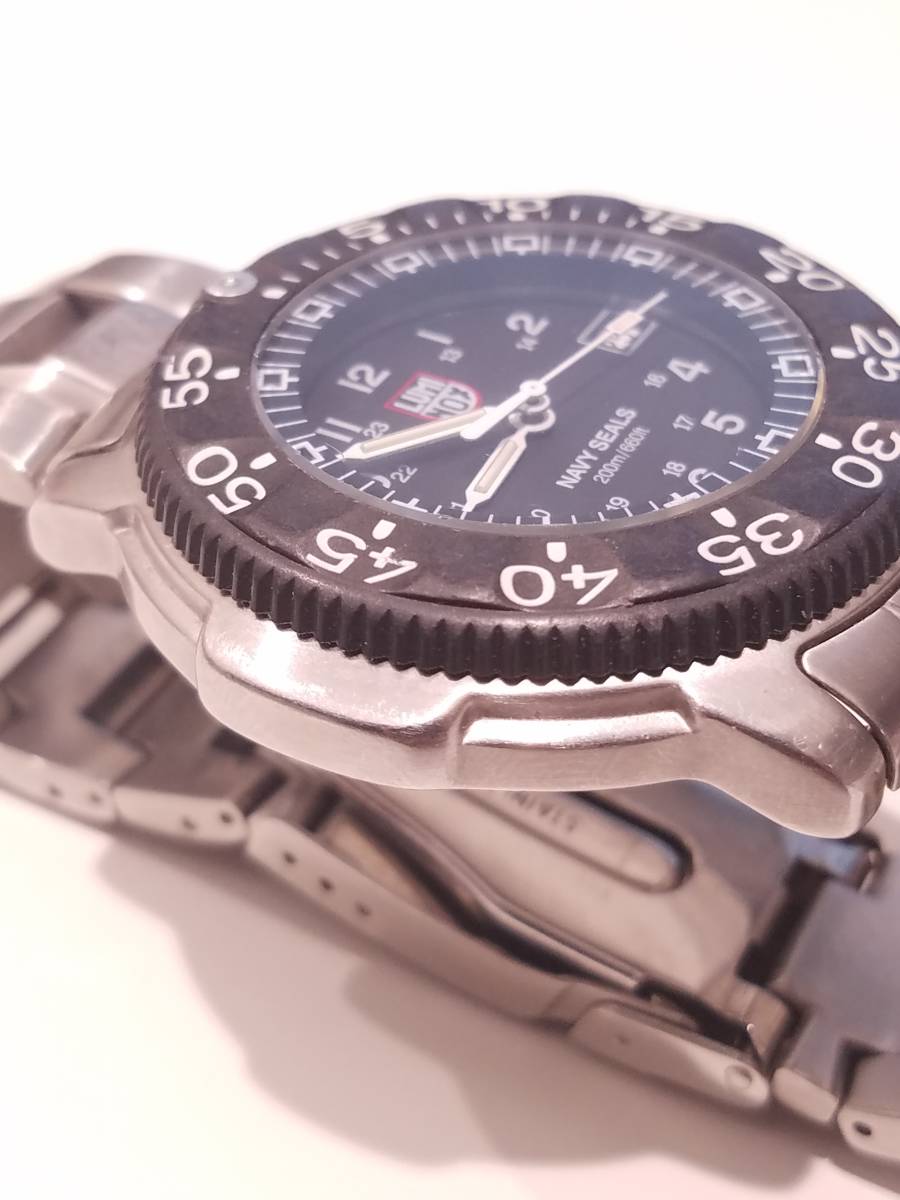 LUMINOX NAVY SEALS 3100シリーズ ルミノックス 電池無 クォーツ☆9198