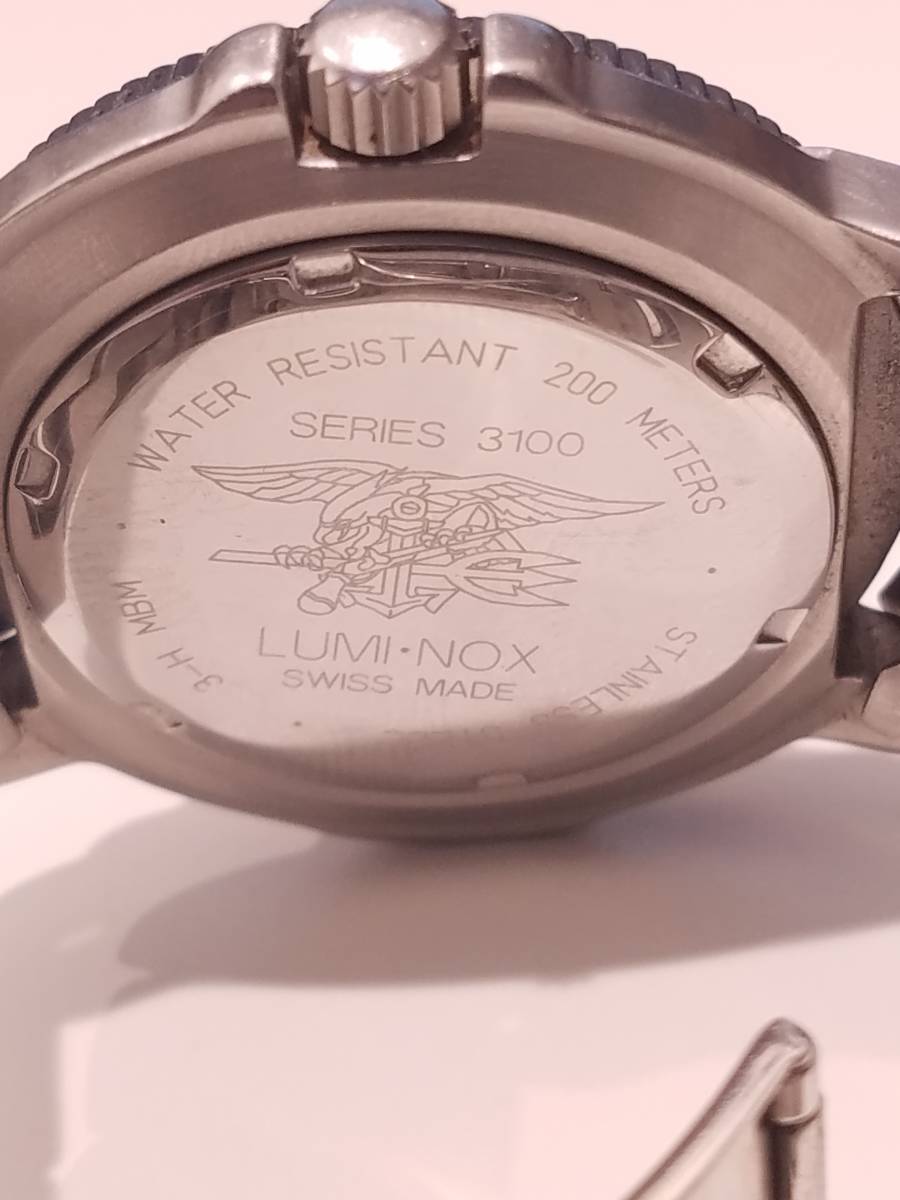 LUMINOX NAVY SEALS 3100シリーズ ルミノックス 電池無 クォーツ☆9198 