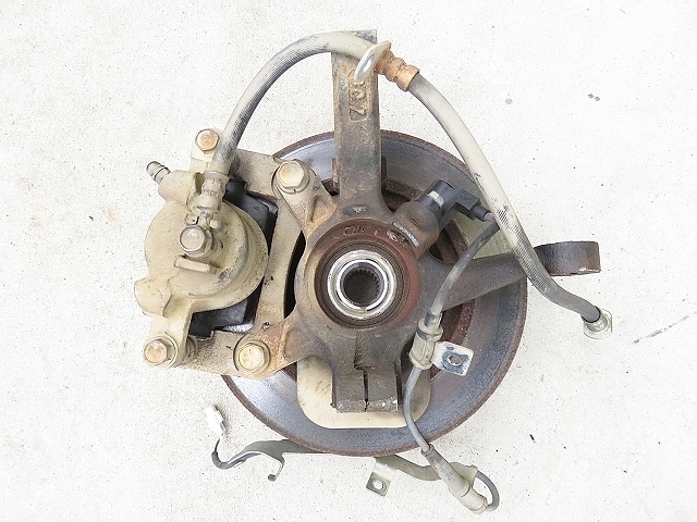 アルトラパン ABA-HE21S H20年 最後期 ハブナックル 右 ターボ 69,109km キャリパー ディスクローター ラパン HE21S 左フロントストラット K6A LA-HE21S MR41Sフロント