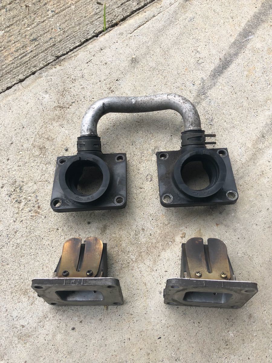 RZ350R用(RZ250 350 RZ250R要加工) リードバルブxインマニ RZ250R