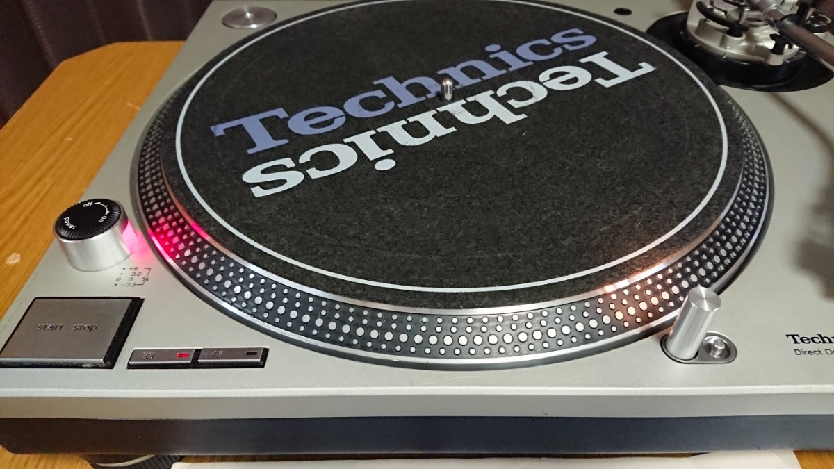 テクニクスTECHNICS DJ用DDプレーヤー SL-1200MK3 動作品取り扱い説明書カートリッジ ピッカリング150DJ付きです！_2