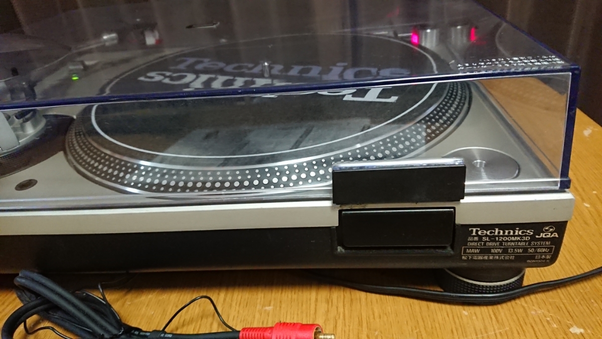 テクニクスTECHNICS DJ用DDプレーヤー SL-1200MK3 動作品取り扱い説明書カートリッジ ピッカリング150DJ付きです！_8
