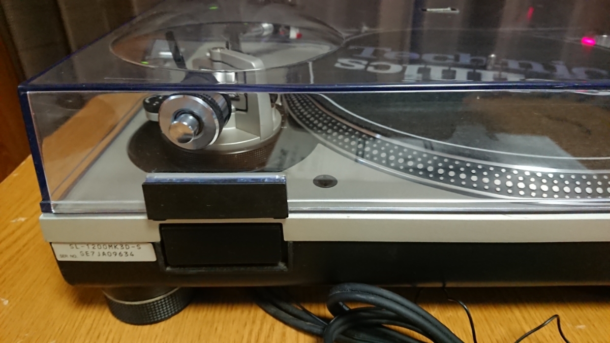 テクニクスTECHNICS DJ用DDプレーヤー SL-1200MK3 動作品取り扱い説明書カートリッジ ピッカリング150DJ付きです！_9