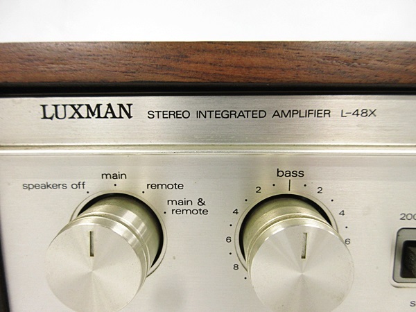 C】LUXMAN L-48X プリメインアンプ ラックスマン 063762 LUXMAN L-48X