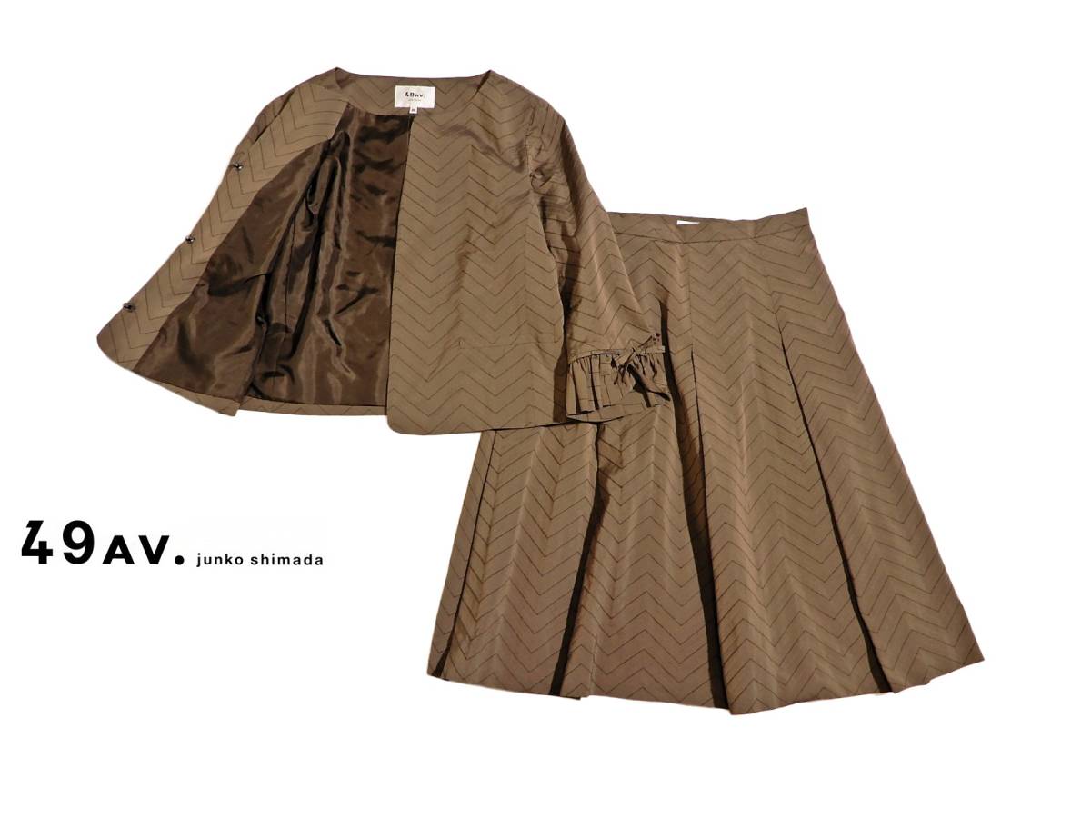 JUNKO　SHIMADA　ジュンコシマダ　コレクション 49AV. JUNKO SHIMADA ジュンコシマダ お洒落 セットアップ 38