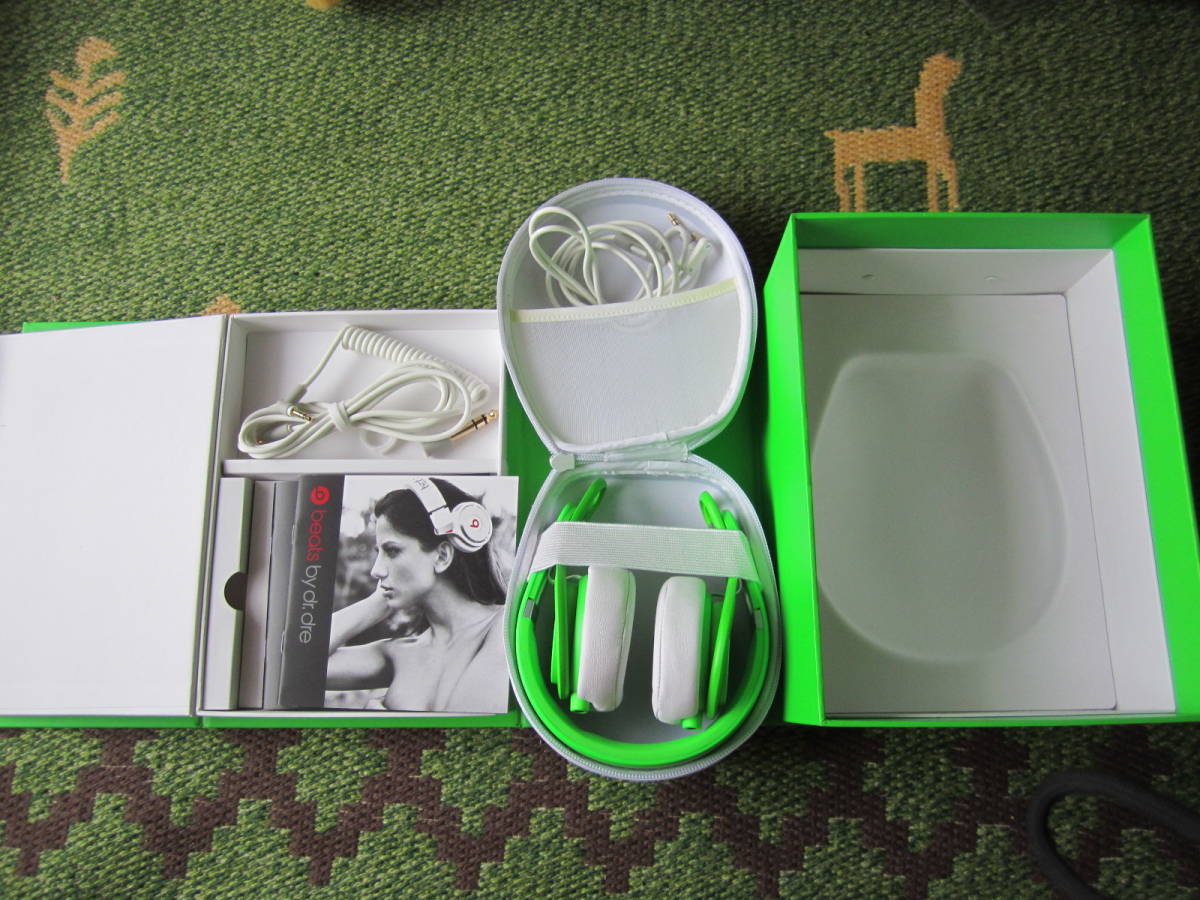 ♪♪beatsmixr・LIMITED EDITION緑色♪♪ ヘッドフォン
