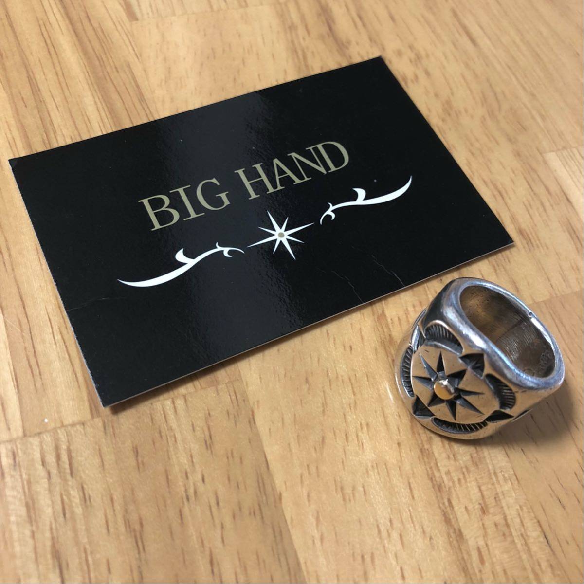 ビッグハンド リング BIGHAND BIG HAND ギャランティ付属 No.3797 3F 