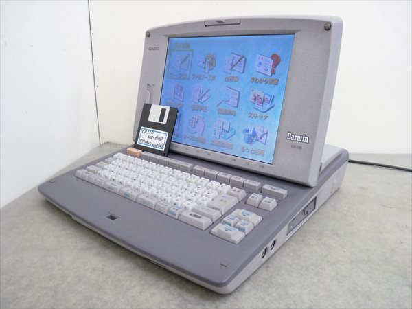 整備済 カシオ ダーウィン カラー液晶ワープロ Darwin GX-500