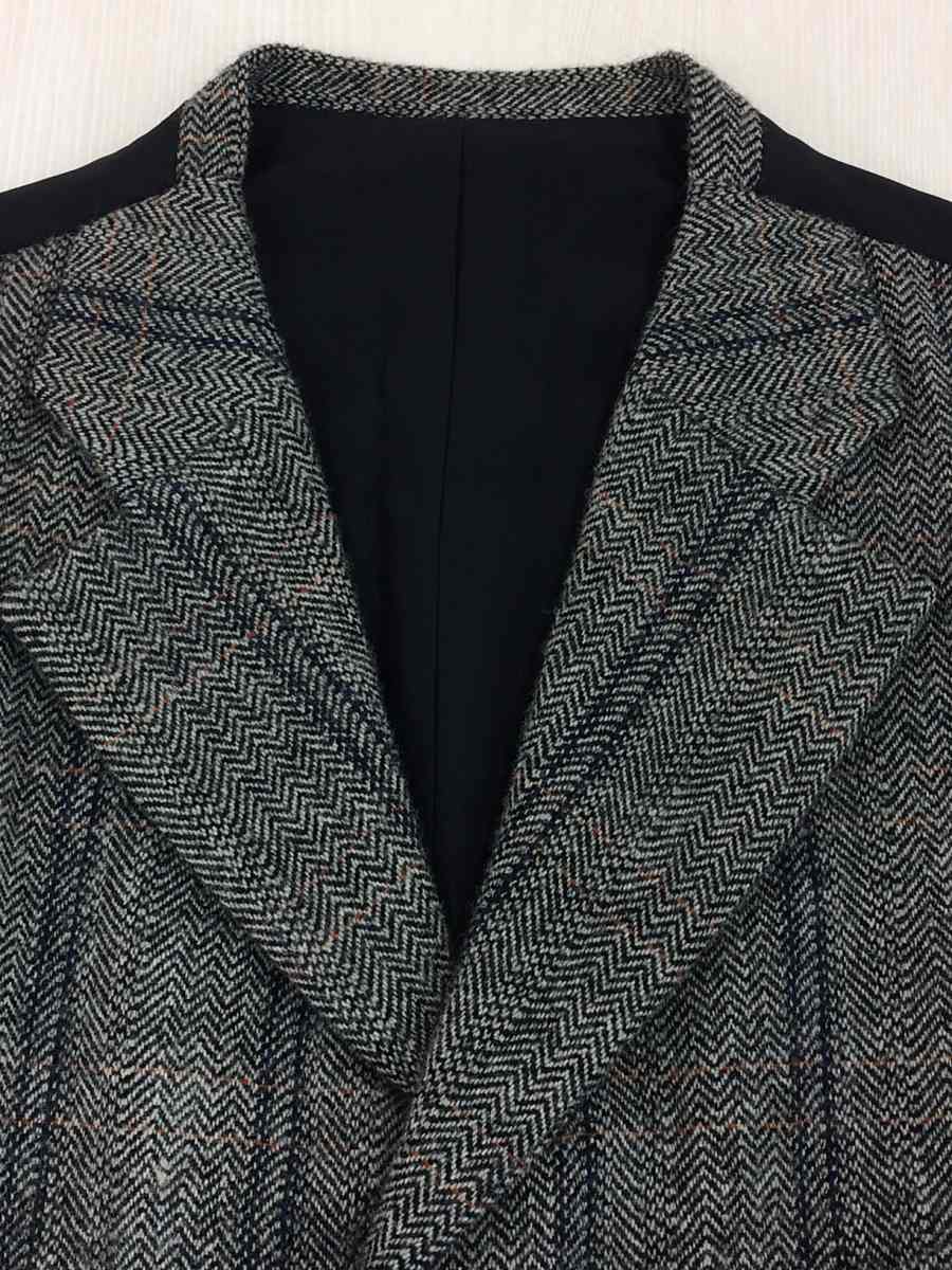 COMME des GARCONS HOMME PLUS◆ニットベスト(厚手)/M/ウール/チェック
