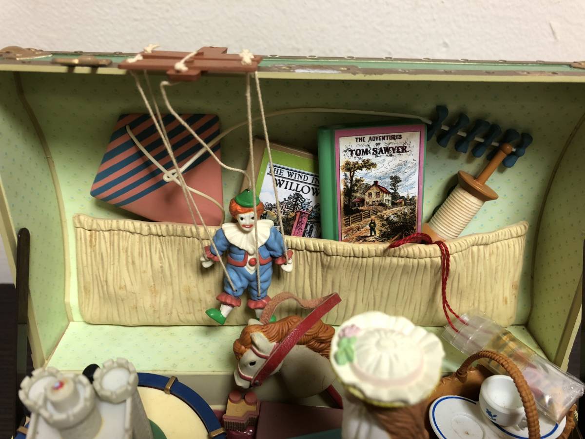希少　エネスコ社製　オルゴール　チーズリングサーカス　94年製　レトロ　当時物 Toy エネスコ Enesco Musical Motion Made VINTAGE 0 Box Symphony