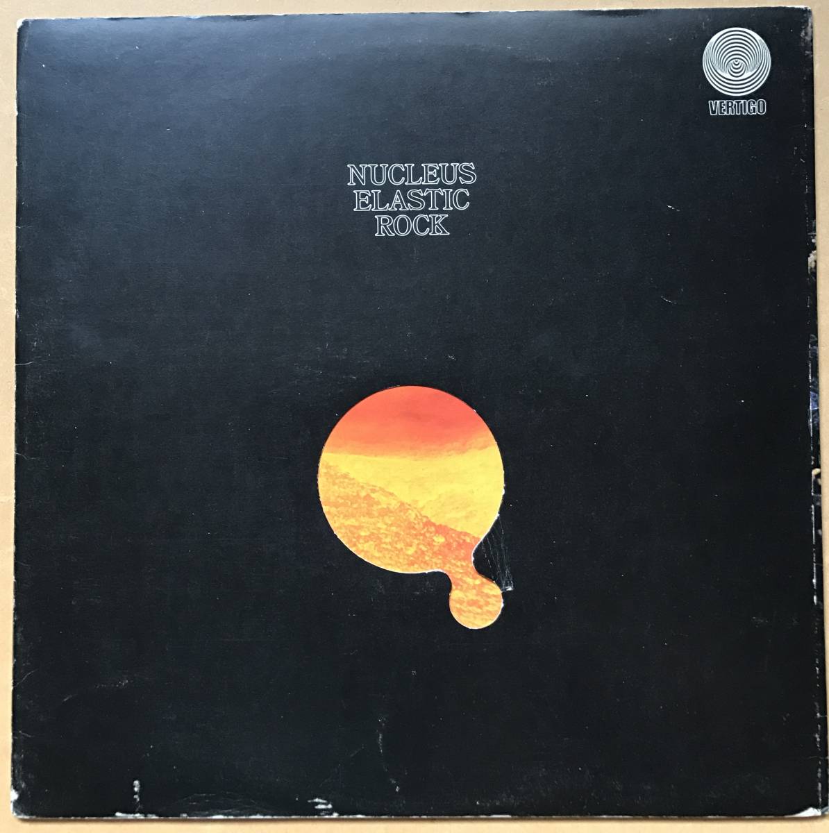 Elastic Nucleus Vertigo Rock UK | LP label Rock' Prog on swirl