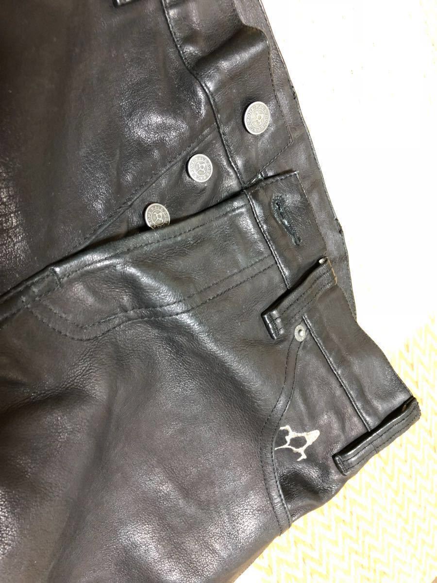 BACKBONE】 バックボーン レザーパンツ BLK 【公式通販】