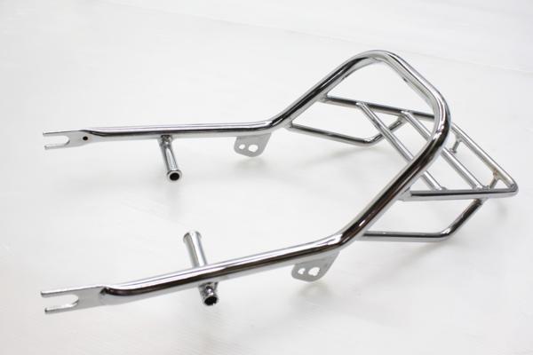 社外品ダックス　グラブバー　キャリア付　ＤＡＸタンデムバー　スチール製メッキ