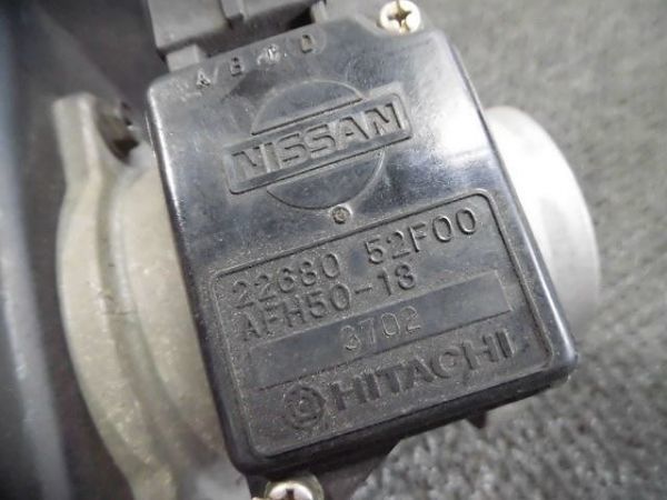 ★激安!★S13 シルビア RPS13 180SX SR20DET 純正 ノーマル エアフロメーター エアクリーナーボックス 付き / 2G9-1644