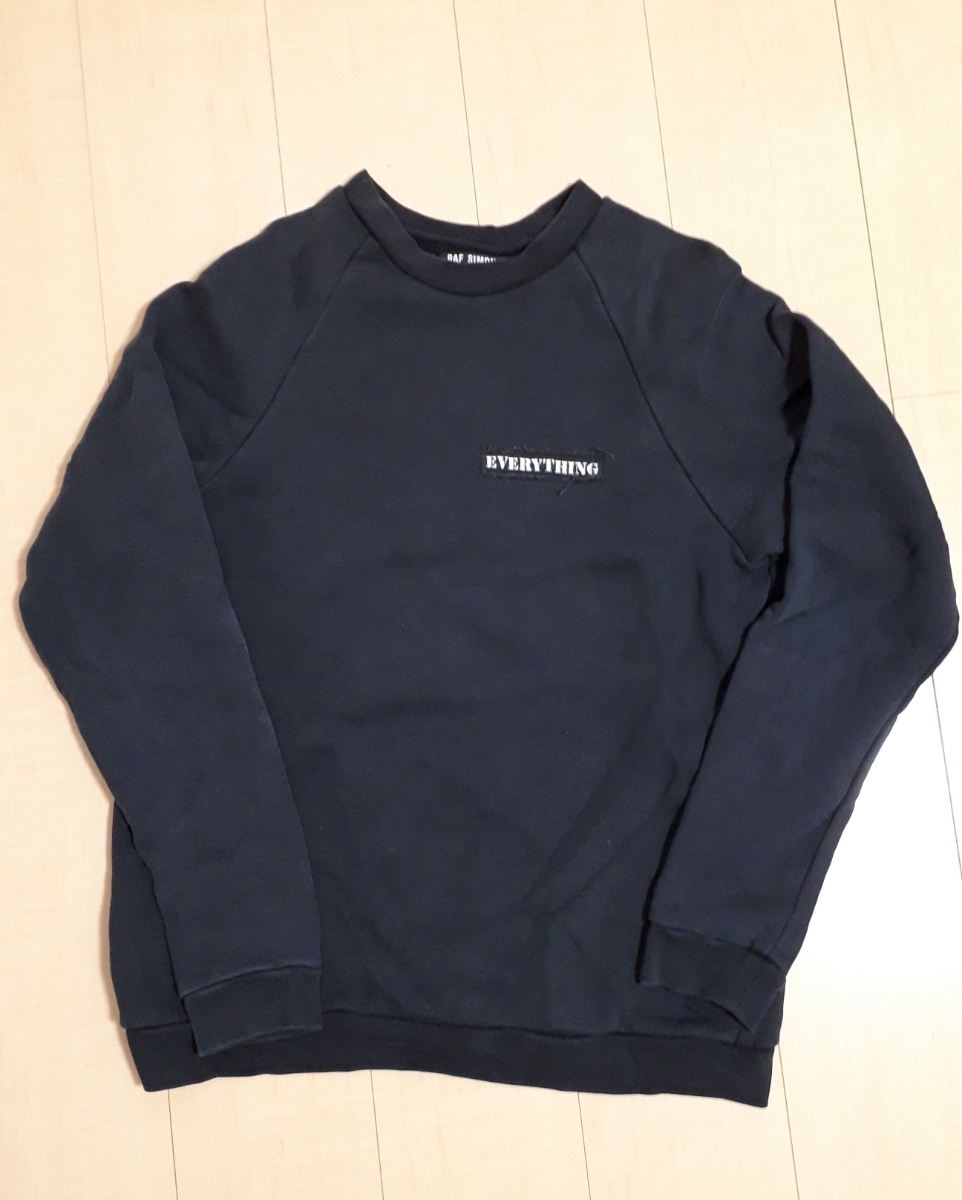 交渉 ラフシモンズ 2001-2002AW riot riot riot archive アーカイブ パッチワーク スウェット RAF ...