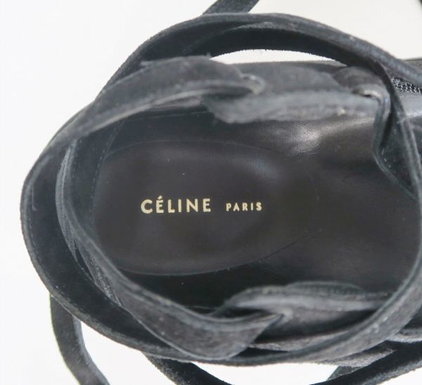 14ss CELINE セリーヌ フィービー ギリー スウェード スエード レース