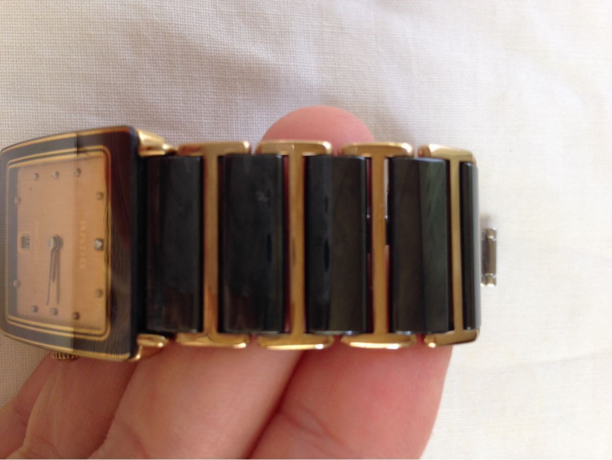 ☆RADO☆ラドー ダイヤスター スイス製 メンズ腕時計 文字盤ゴールド