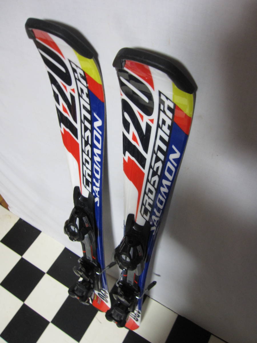 メンテ可 ショートスキー サロモン CROSSMAX 120cm 極美品 スポーツ メンテ可 ショートスキー サロモン CROSSMAX 120cm 極美品 スポーツ