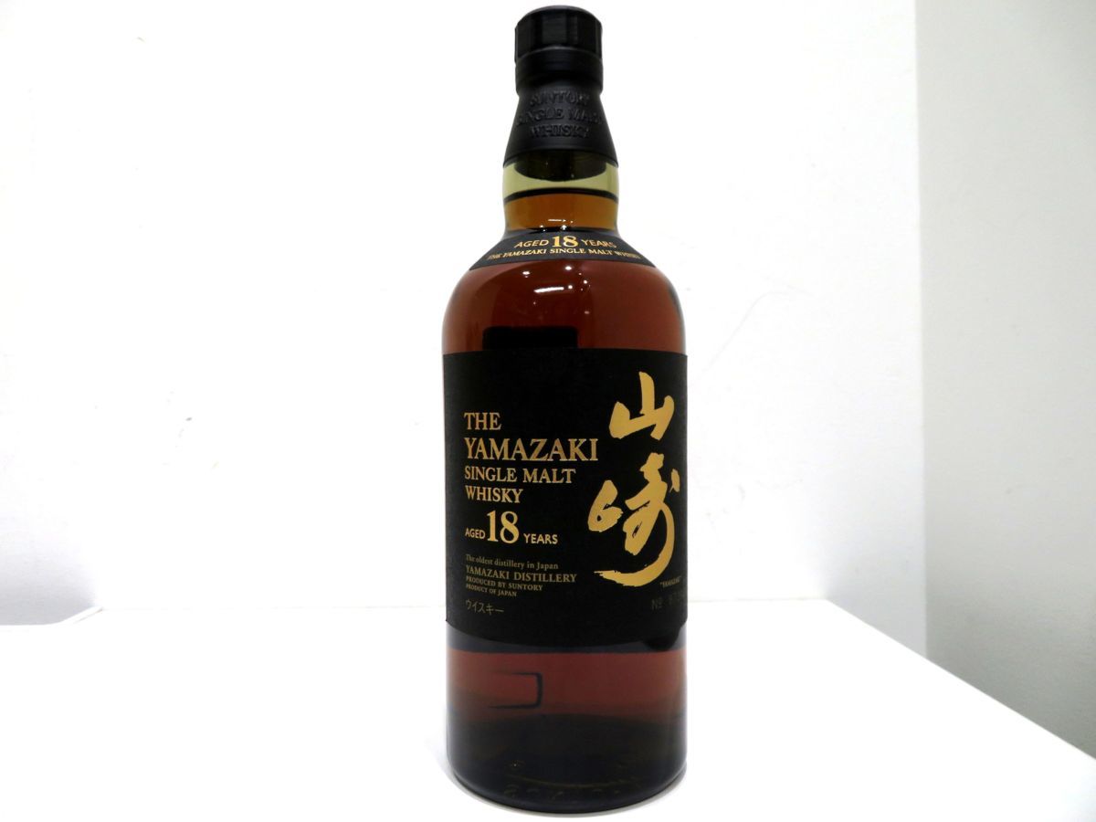  サントリー シングルモルトウイスキー 山崎 18年 700ml YAMAZAKI(日本)｜売買されたオークション情報、yahooの商品情報をアーカイブ公開 - オークファン 日本