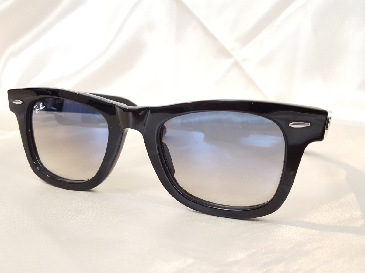  Ray-Ban WAYFARER ウェイファーラー レイバン サングラス ブラックフレーム グラデーションブラックレンズ RB2140 RayBan 50 22(その他)｜売買されたオークション情報、yahooの商品情報をアーカイブ公 サングラス
