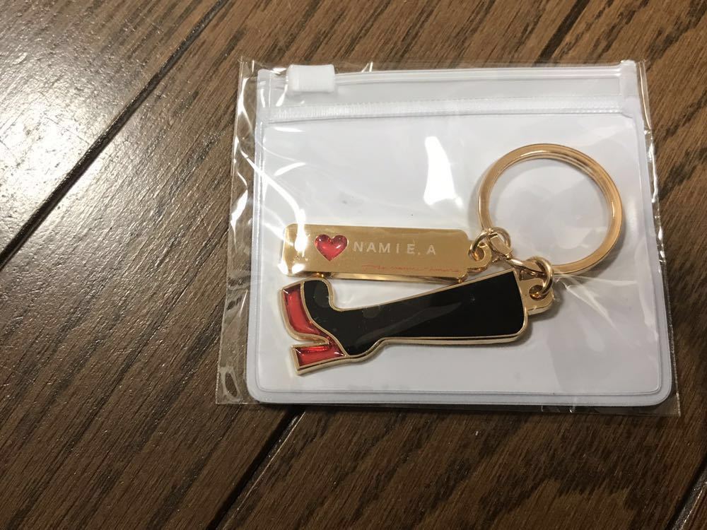 ✴︎稀少✴︎ 安室奈美恵  刻印キーホルダー 【20180916】 即納 新品】 1円スタート 安室奈美恵 オフィシャルサイト 限定