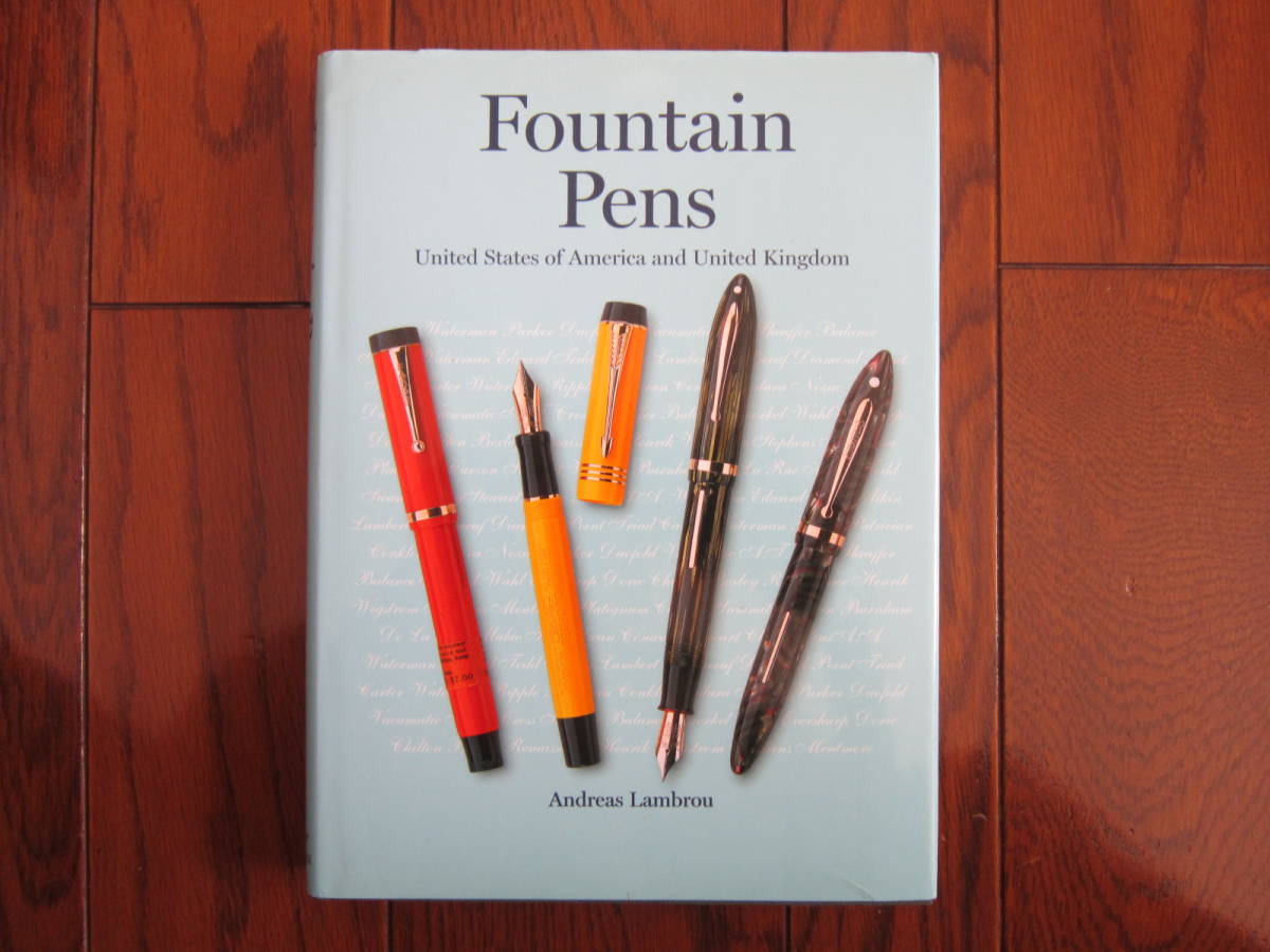 万年筆セット 3本 モンブラン パーカー 万年筆の書籍③ Fountain Pens モンブラン ペリカン ウォーターマン