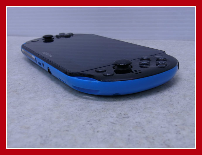 PS Vita プレイステーションヴィータ 本体 アクアブルー PCH-2000