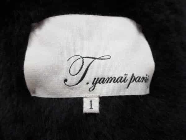 ティ ヤマイ パリ t.yamai paris コート サイズ1 S 黒 レディース 
