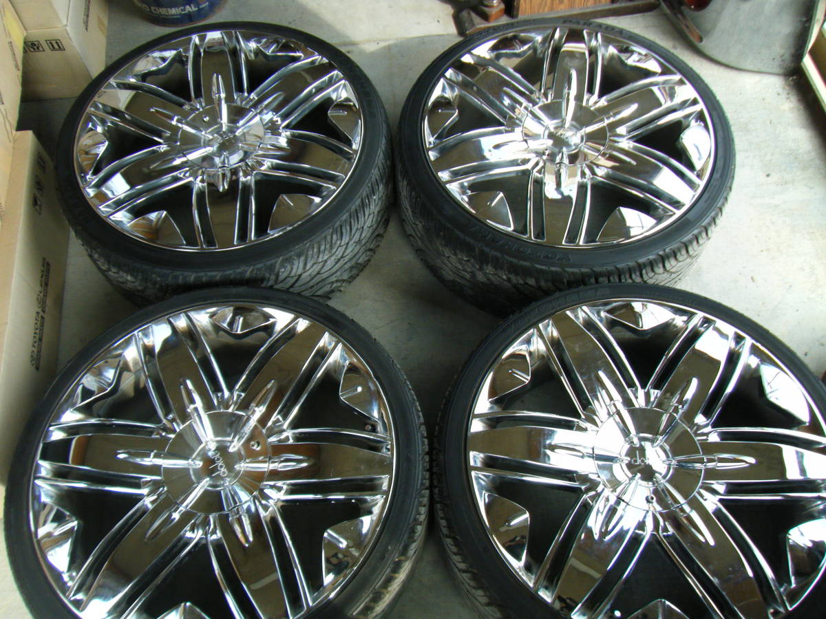 ドルチェ dc6 希少22インチ5穴22×9.5×114.3 オフセット35 - DC6 メルカリ