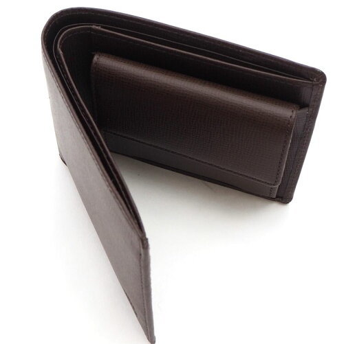 807175 未使用品 Dubeige ドゥベージュ シボレザーウォレット 本革財布 ブラウン 3F29