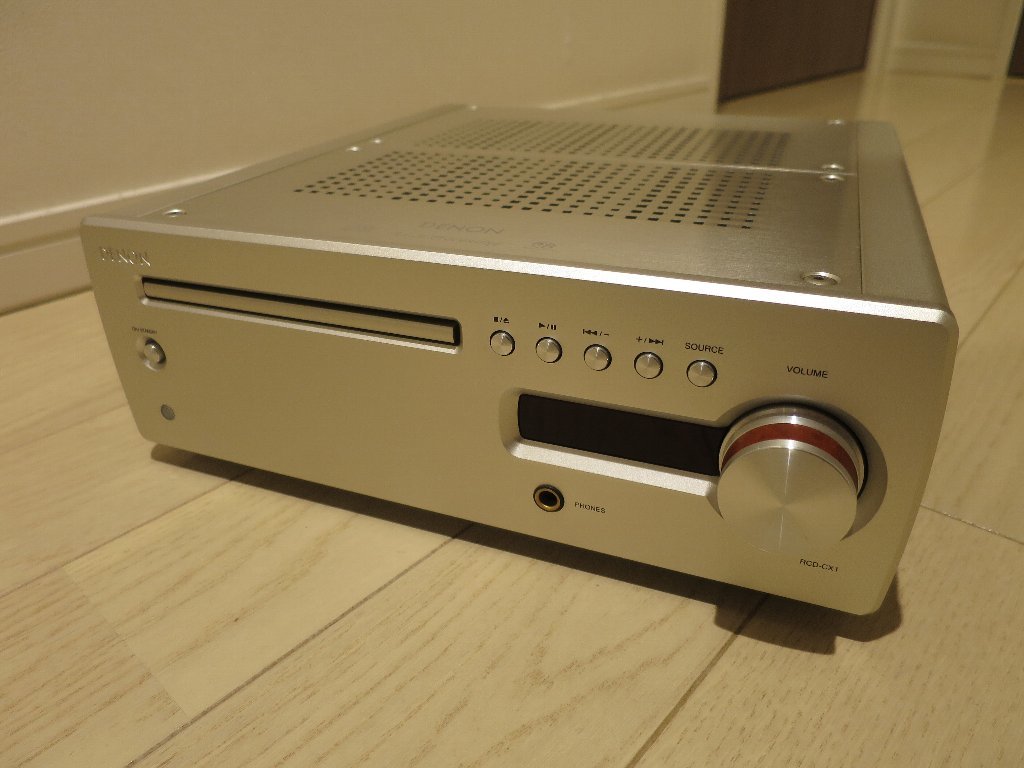 DENON RCD-CX1 SACD/CDプレーヤー内蔵アンプ（消耗品交換済）