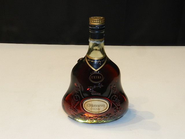 ☆未開栓 古酒 ジャズヘネシー エクストラ 金キャップ グリーンボトル
