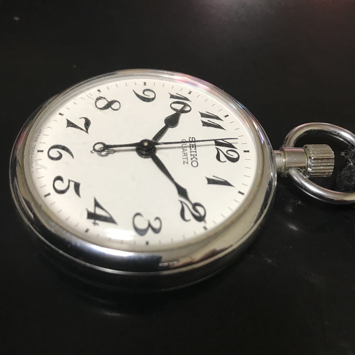 時計 懐中時計 SEIKO 7550-0010 クォーツ 【公式通販】