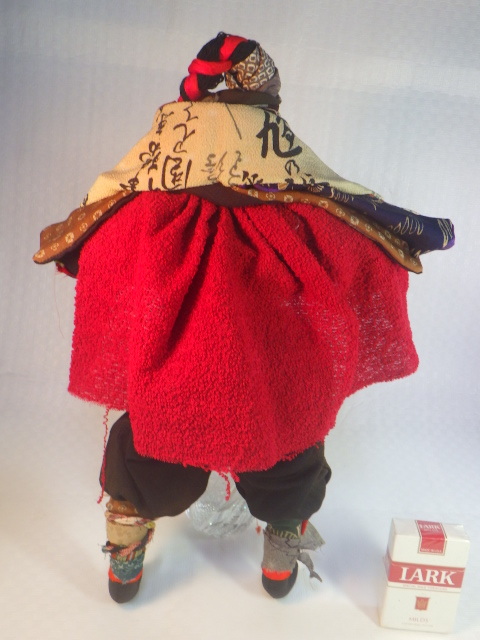 手作り 豊田信也 古布創作人形 古布人形 完成品 古布 古裂 xvpbvx