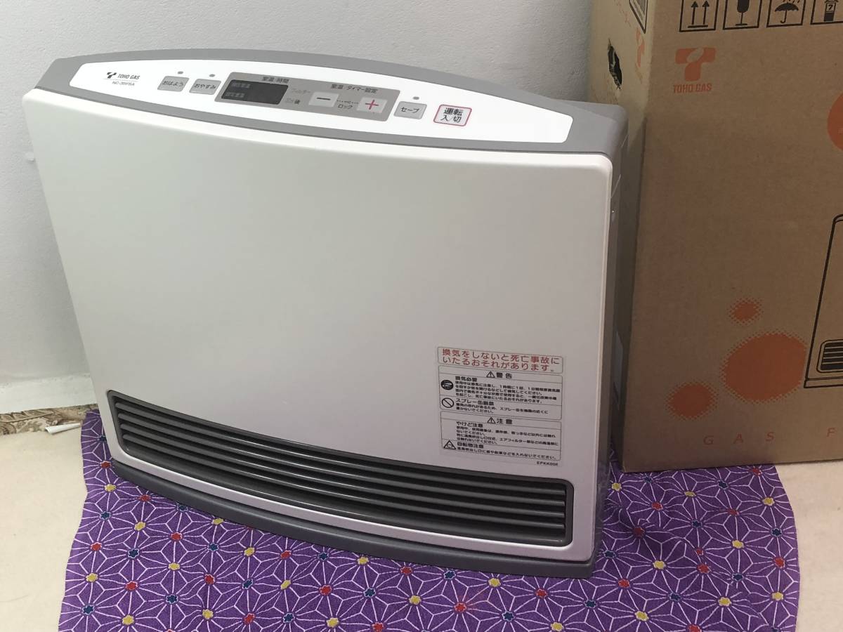 中古 美品 NORITZ ノーリツ ガスファンヒーター GFH－3500S 都市ガス