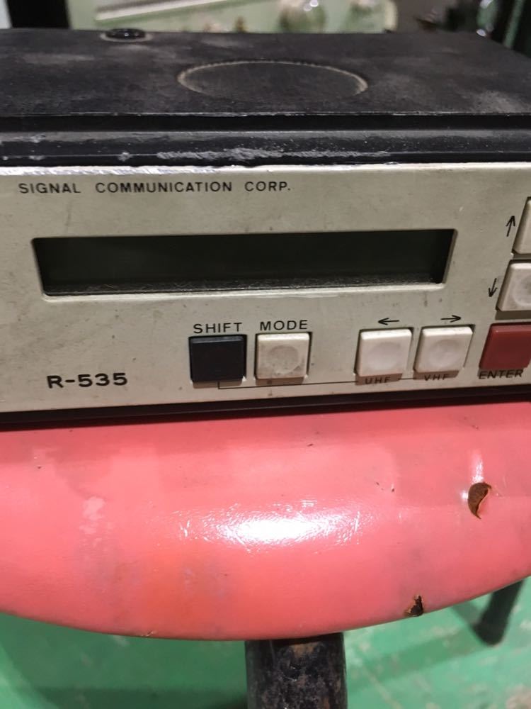 SIGNAL COMMUNICATION CORP. 航空無線受信機 R-535 AIRCRAFT BAND RECEIVER 現状 ジャンク ...