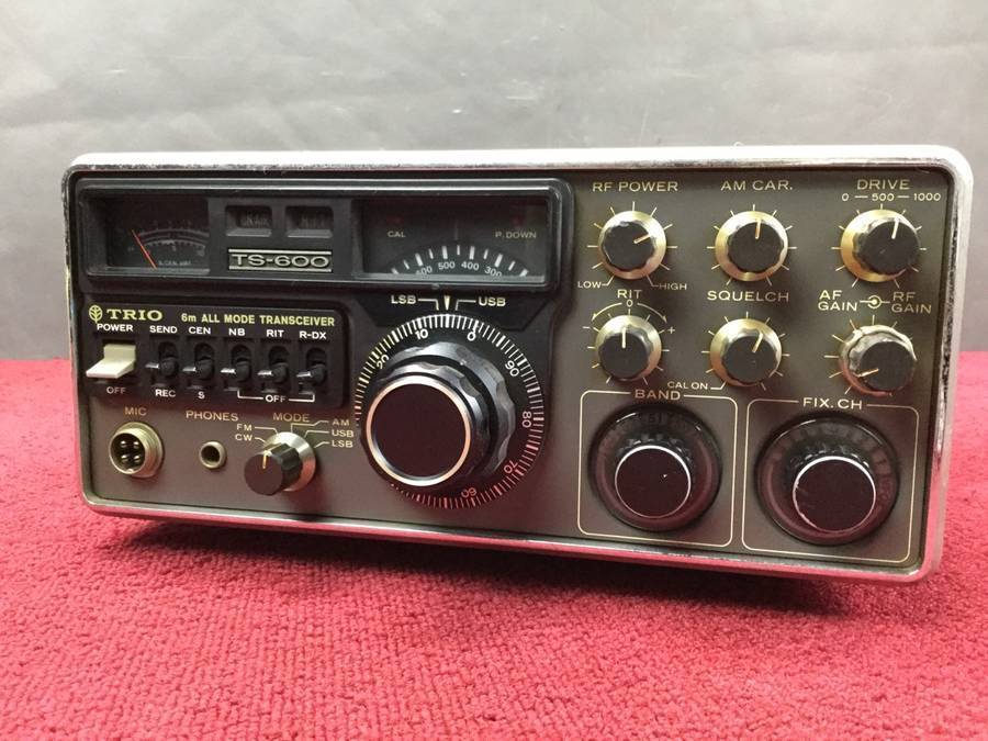 TRIO トランシーバー 無線機 TS-600 6m ALL MODE 現状 TRIO TS-600