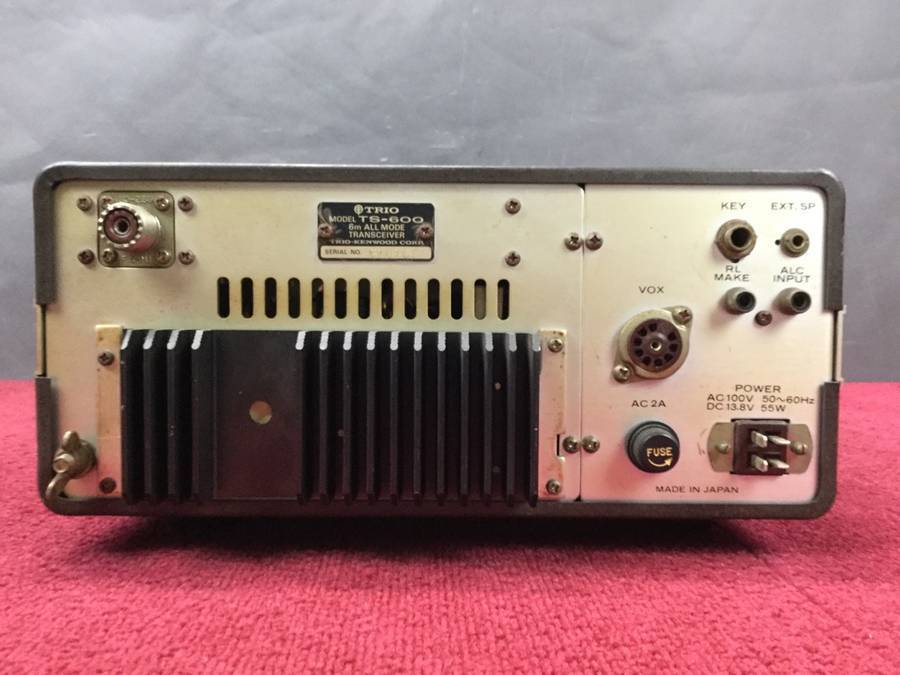 TRIO（トリオ）TS-600 6m(50MHZ帯）オールモードトランシーバー