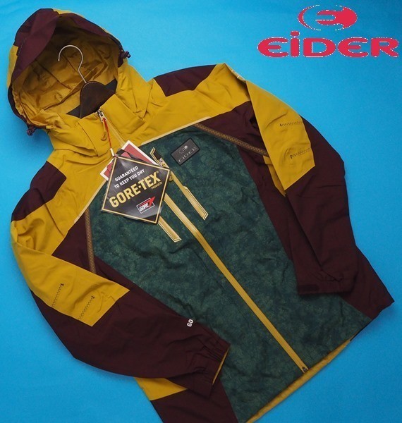 新品本物3.9万☆EiDER アイダー ゴアテックス 中厚手 止水ジップ MAGE 