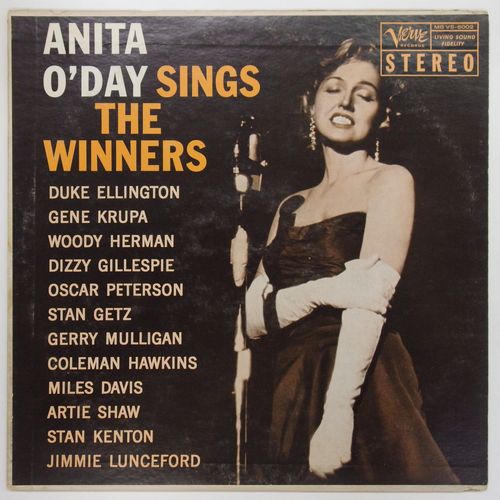 【米VERVEオリジナル】ANITA O'DAY SINGS THE WINNERS