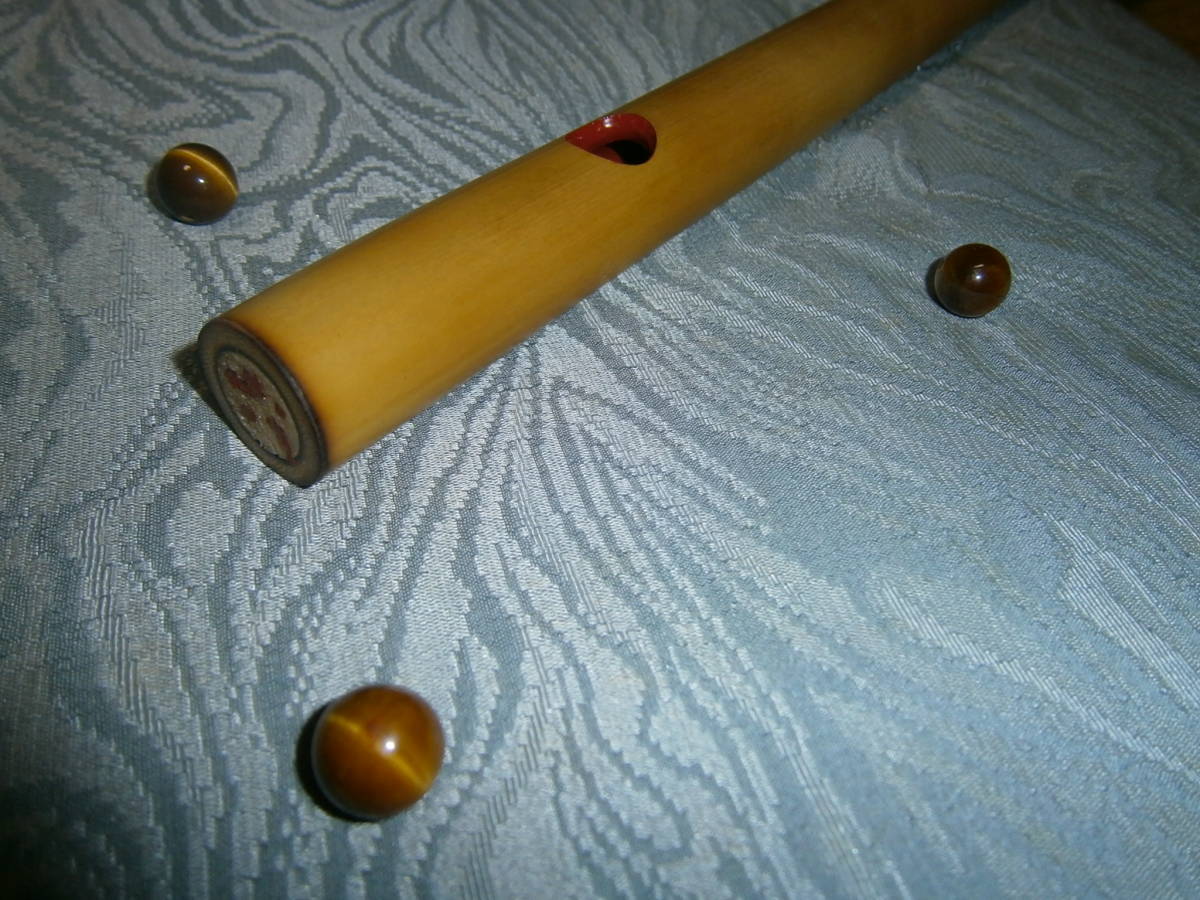 珍品 篠笛 和笛 | 焼竹 吹きやすさ抜群 眞笛 古典調七