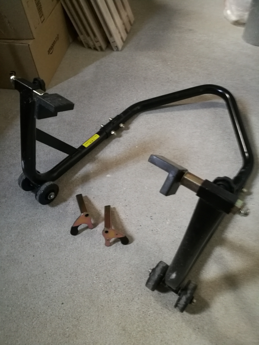 調整 価格 アストロプロダクツ メンテナンススタンド リア 大型用 V/L