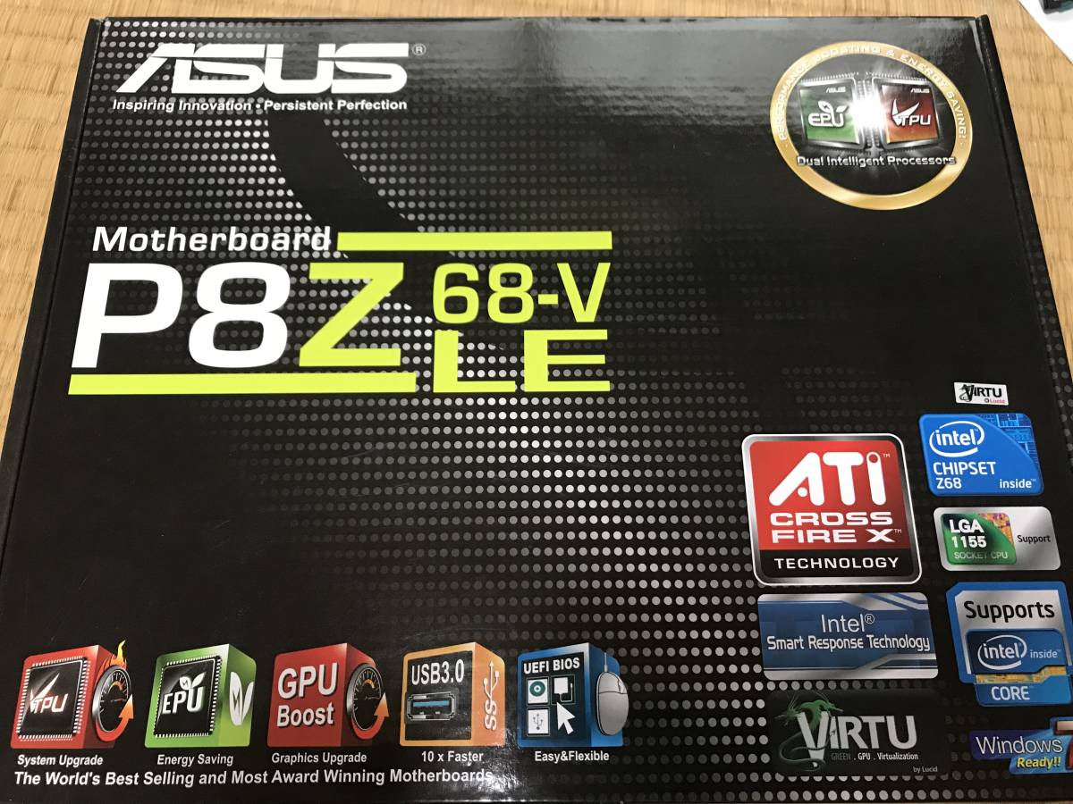 ASUS マザーボード　Z68　P8Z68-V　LE　OC　オーバークロック　LGA1155_4