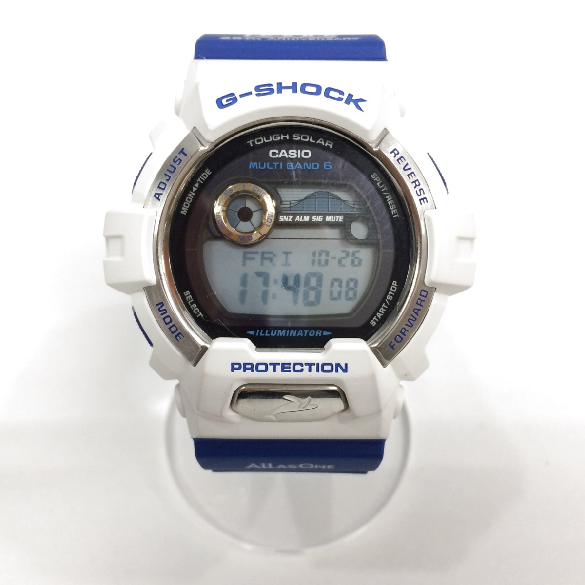 8-3915【電池交換・稼働良品】カシオ G-SHOCK GWX-8903K タフソーラー電波 2016イルカ・クジラモデル〔H30.10 電池交換〕
