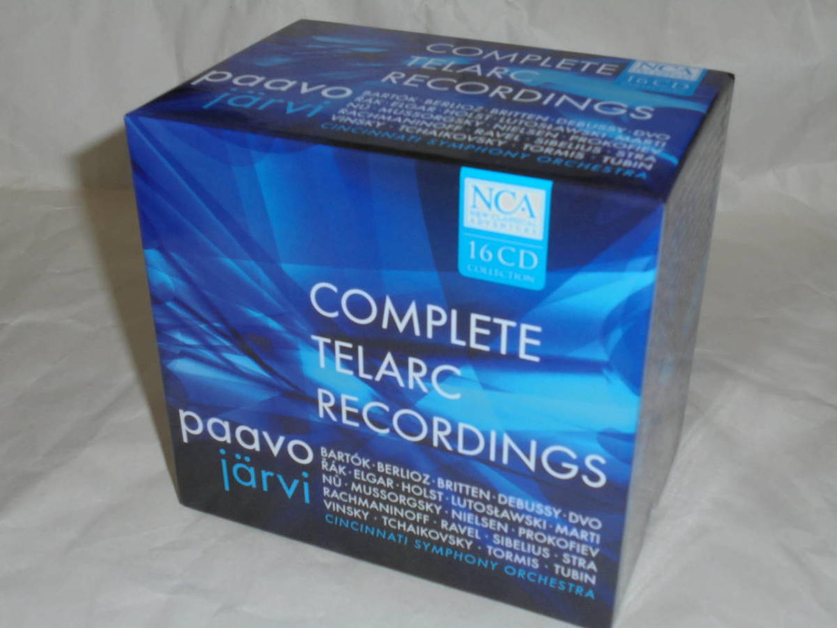 パーヴォ・ヤルヴィ＆シンシナティ交響楽団 テラーク録音集 (16CD