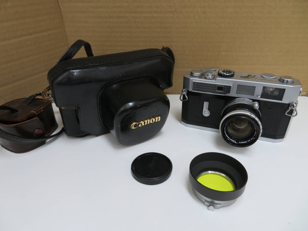 Canon キャノン Model 7 50mm F1.8 レンジファインダー 【公式通販】