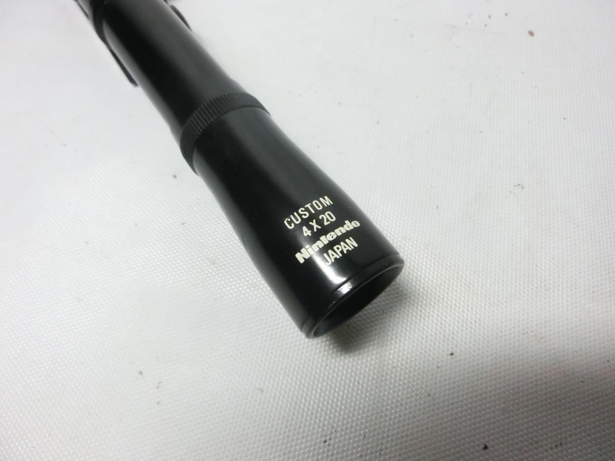 任天堂 光線銃カスタムレバーアクションライフル用 スコープ 4×20