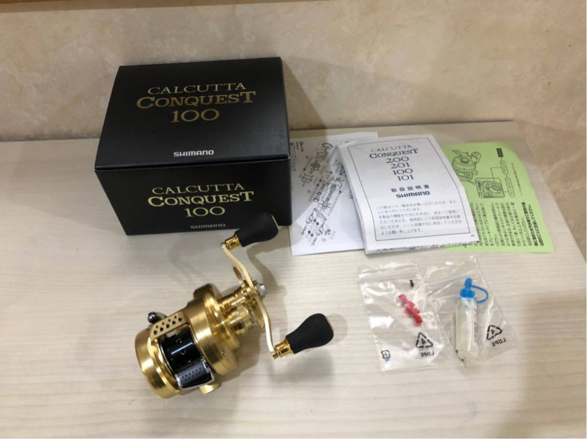 シマノ シマノ 14カルカッタコンクエスト100 カスタム 美品!! 14